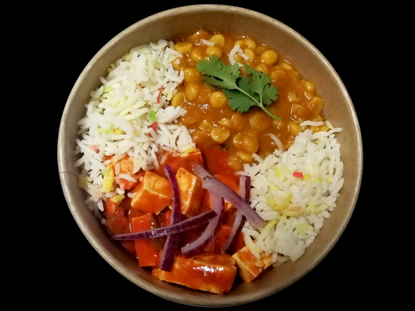 Tofu tika bowl